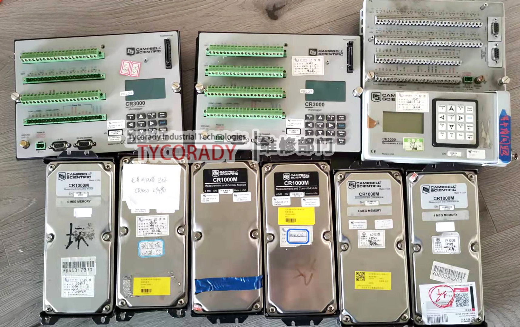 CR1000M、CR3000數據采集器維修成功案例